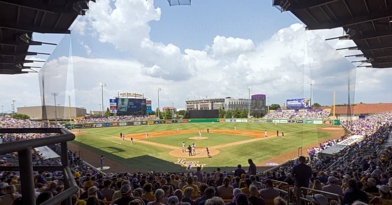 LSU vs. West Virginia weather delay: Start time changed for Sunday Super Regional matchup - On3.com