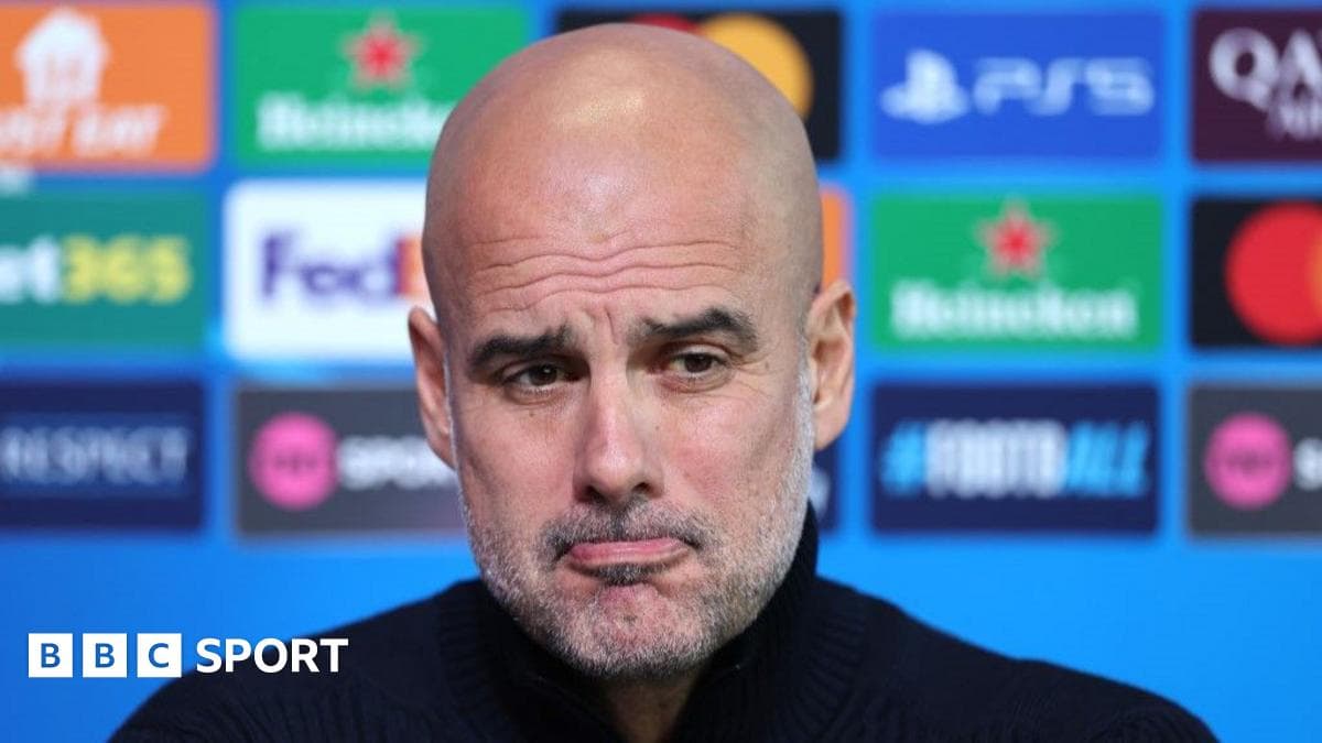 Watch Guardiola Man City news conference before FA Cup quarter-finals - BBC.com